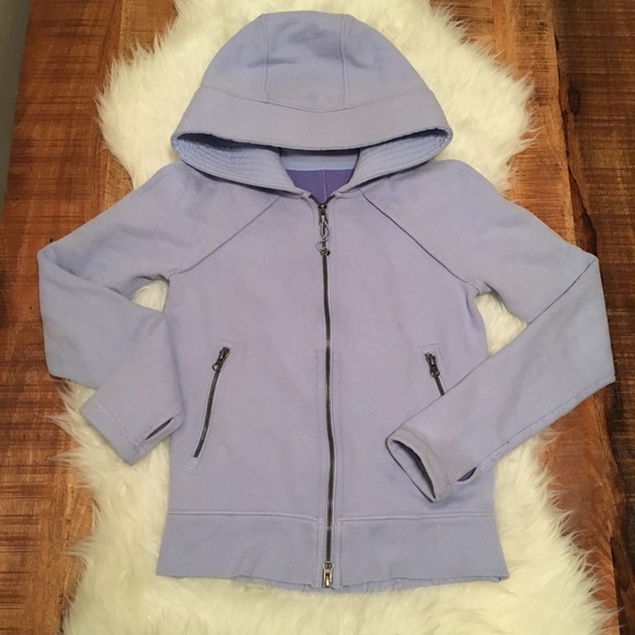 lululemon athletica Tops - Lululemon fleece Lined Zip Up Hoodie Sweatshirt 4